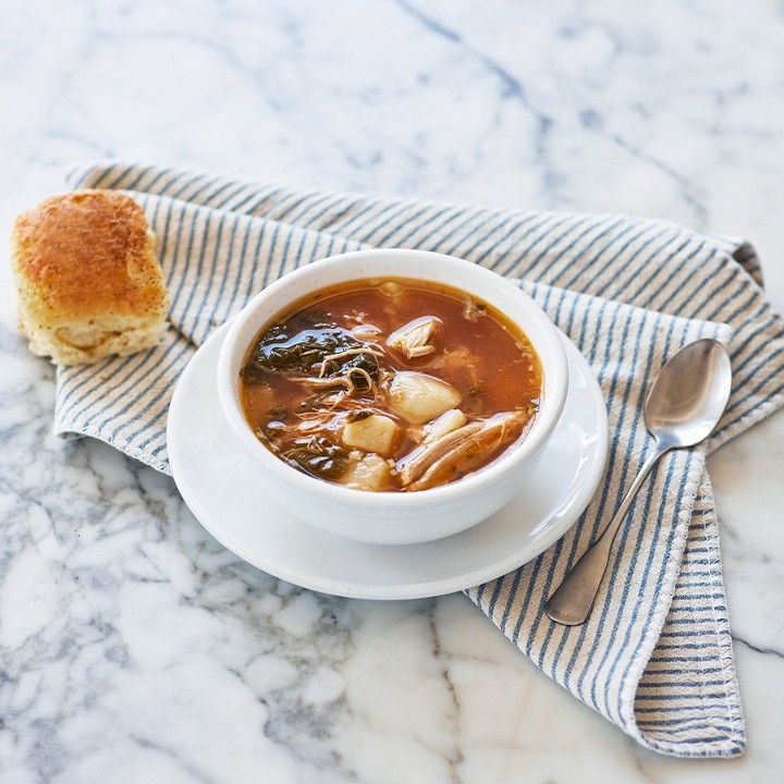 Chicken, Swiss Chard, & Potato Soup