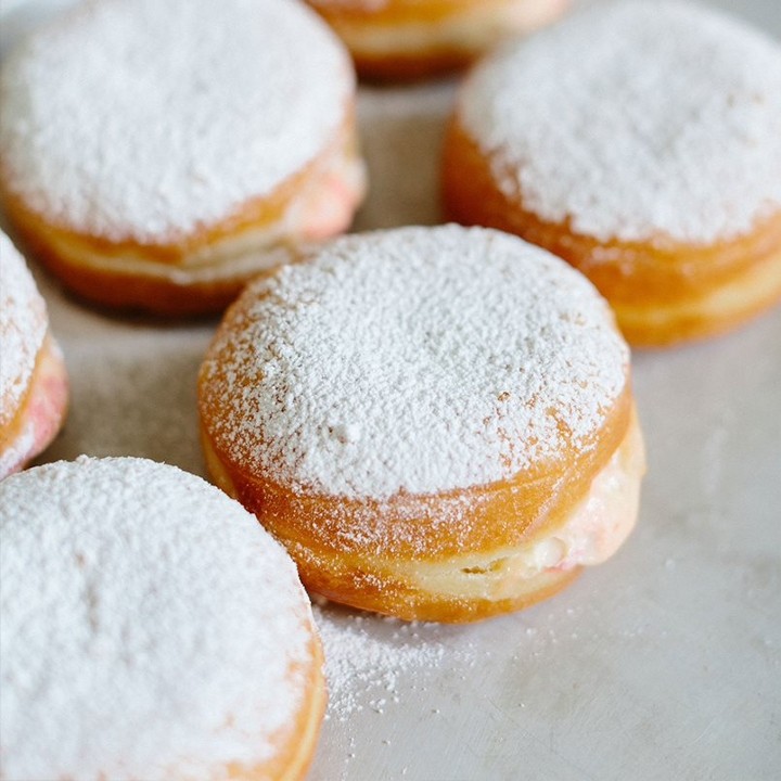 Strawberry Jam Filled Donut