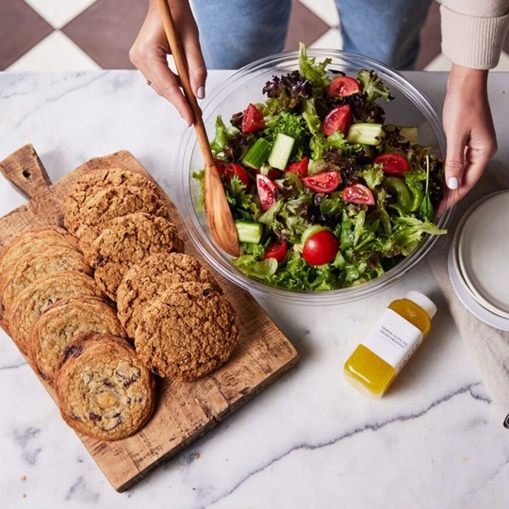 Mixed Greens & Tatte Cookie Box