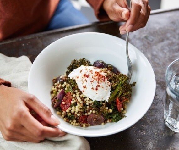 Broccolini, Lentil & Couscous Bowl