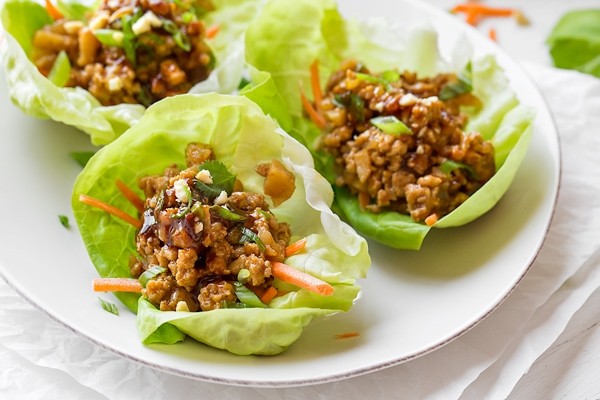 Chicken Lettuce Wrap