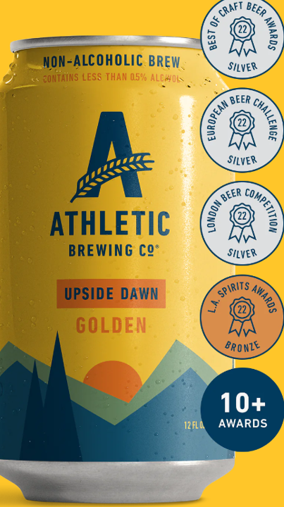 Athletic Golden - No Alcohol, 12 oz