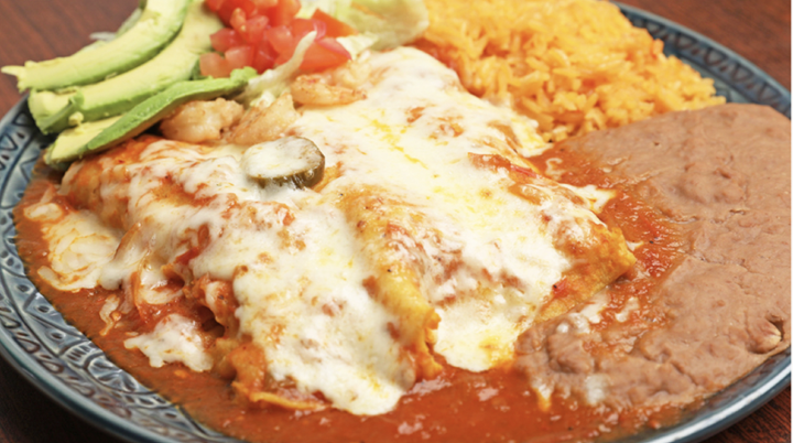 Shrimp Enchiladas