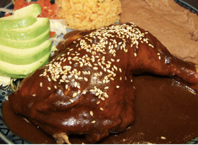 Chicken Mole Plate