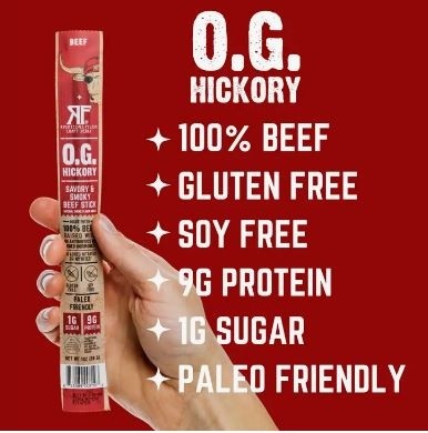 Righteous Felon OG Hickory Beef Stick