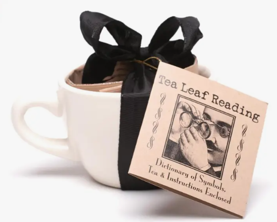 Tea Leaf Reading Kit with Tea Cup