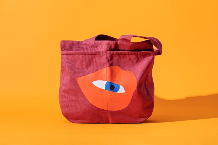 Eyes and Lips Tote