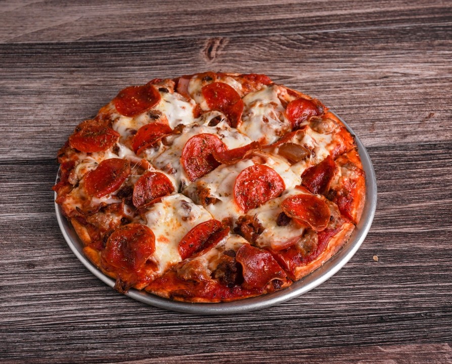 Gluten Free Carnivores Pizza (New)