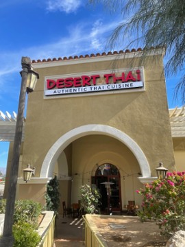 Desert Thai Authentic Thai Cuisine 68718 E PALM CANYON SUITE 103