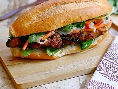 BBQ Beef Banh Mi