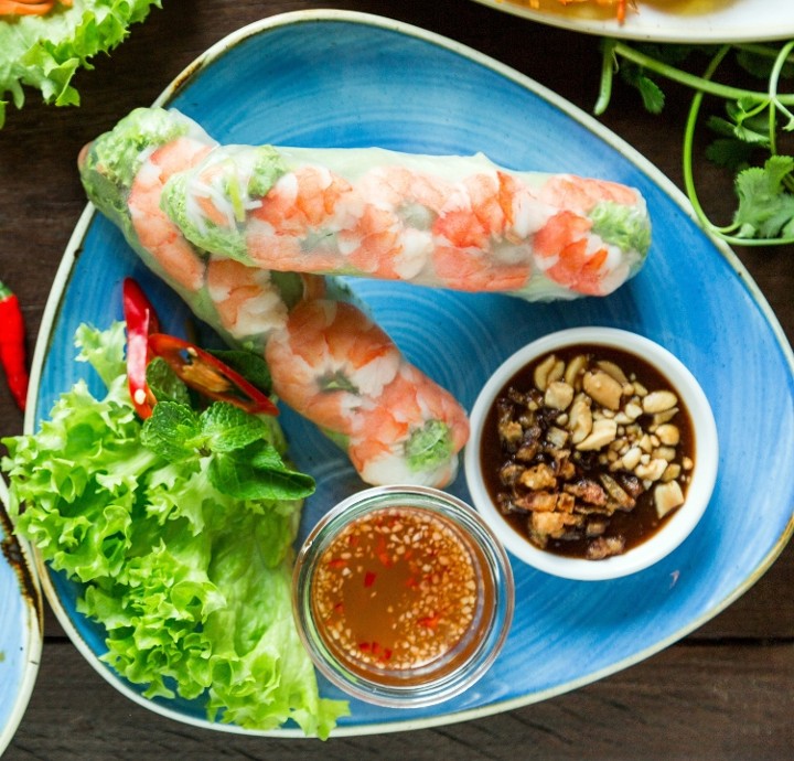 Spring Rolls (2 Rolls) (V)(GF)