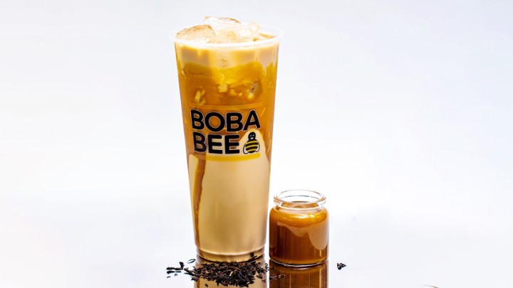 Caramel Black Milk Tea(Large)