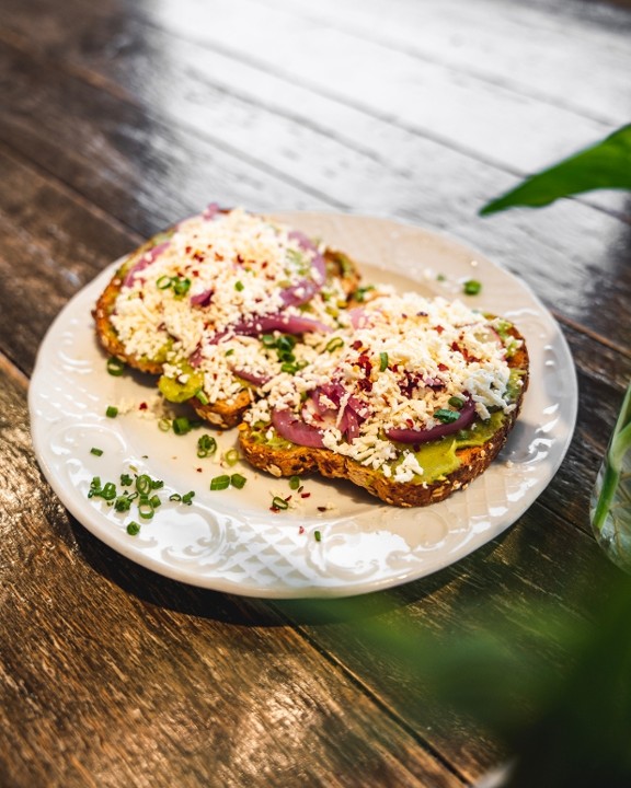 Loaded Avocado Toast (V)