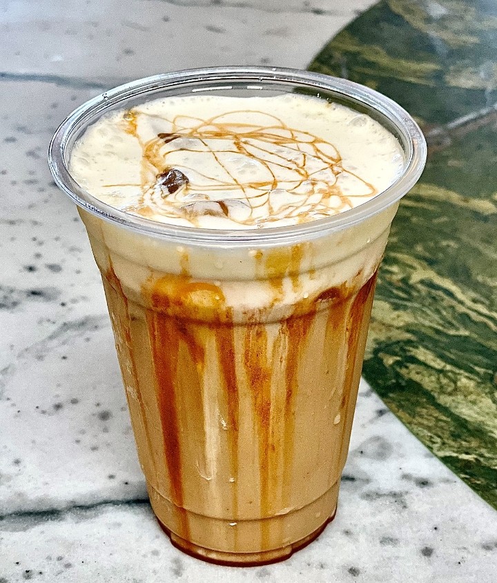 Iced Creme De Caramel Latte