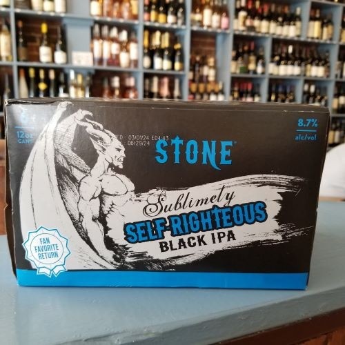Stone Sublimely Self Righteous Black IPA SINGLE
