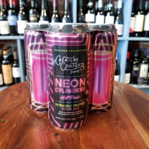 Creature Comforts Neon Cylinders Hot Pink 4 PACK