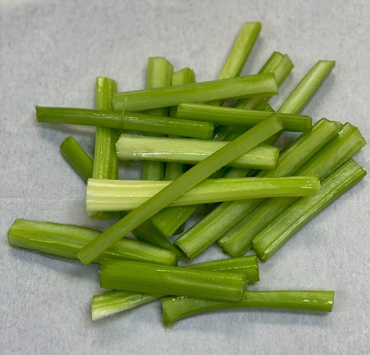 Sliced Fresh Celery