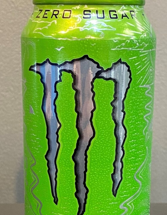 Monster Energy Drink Zero Sugar Lime Green Can (16oz)