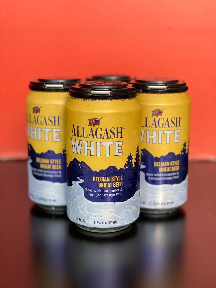 Allagash White Belgium-Style Wheat Beer 12oz (5.2% abv)