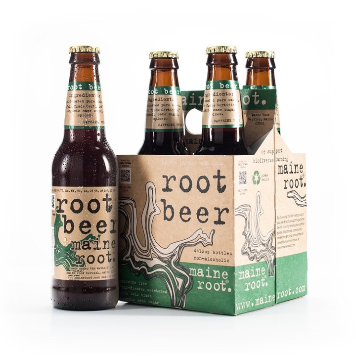 Maine Root Beer Bottle