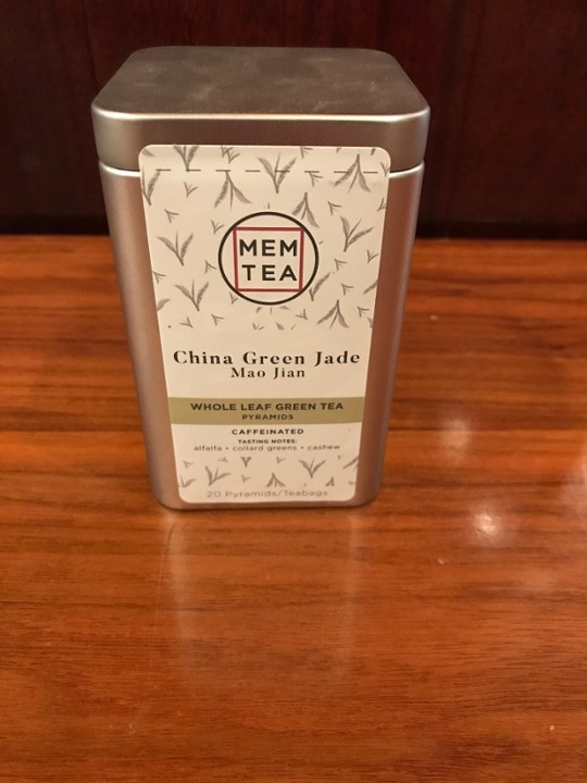 MEM Tea Teabags China Green Jade 20 Count