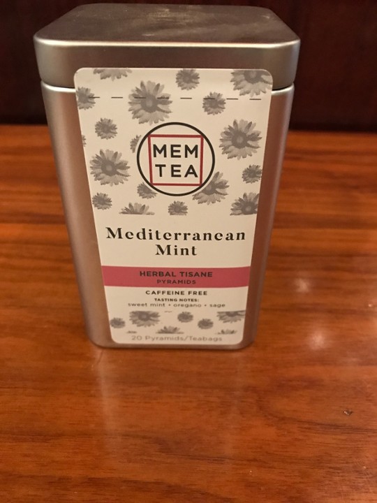 MEM Tea Teabags Mediterranean Mint 20 Count