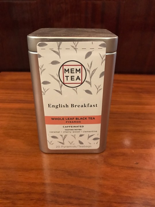 Mem Tea Tea Bags English Breakfast 20 Count