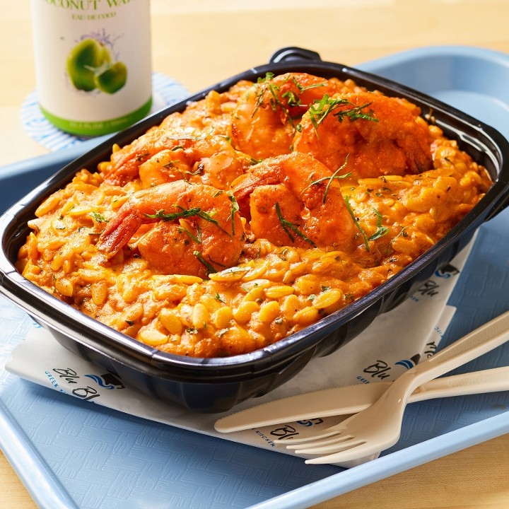 Shrimp Orzo a la Ouzo