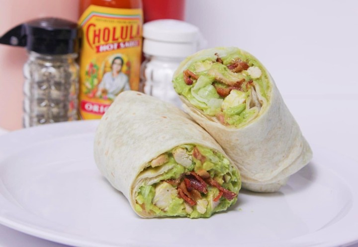 Chicken Guac BLT Wrap