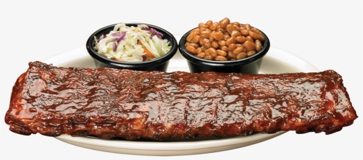 Full Rack of Ribs with 2 Sides