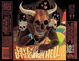 ABOMINATION BREWERY LOVE LETTERS FROM HELL