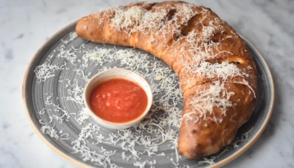 Chicken Mushroom Calzone