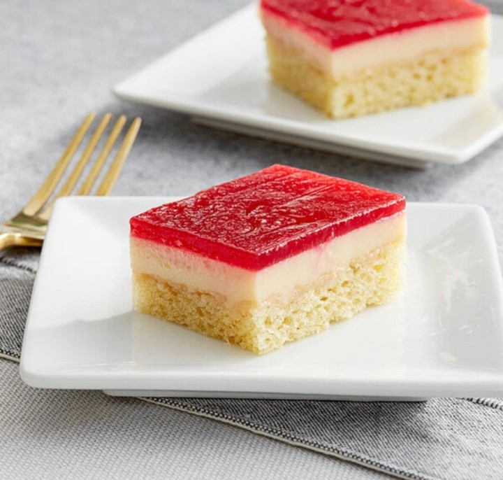 Vegan - Raspberry Lemon Cheese Cake ( Two Slices)