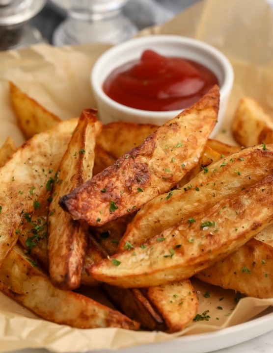 Side of Potato Wedges (Vegan)