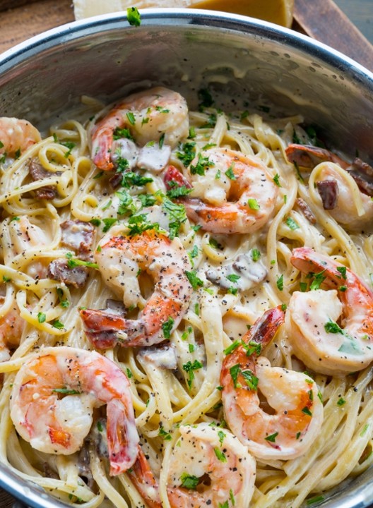 Shrimp Alfredo