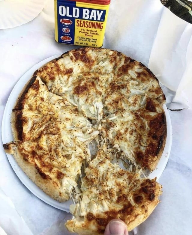 14” Maryland Crab Pizza