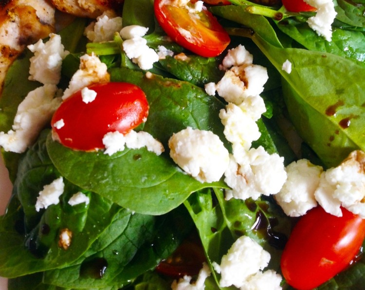 Small Spinach Salad