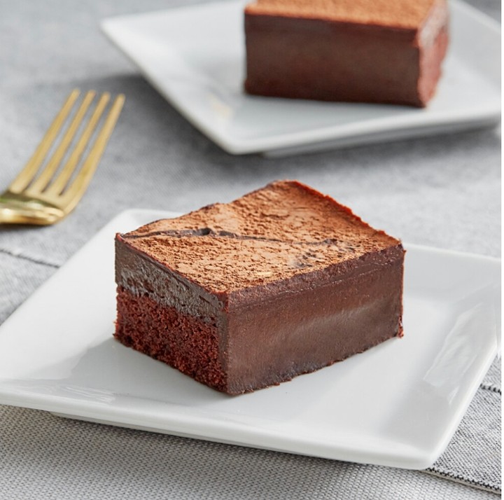 Vegan - Belgian Chocolate Cheesecake (Two Slices)