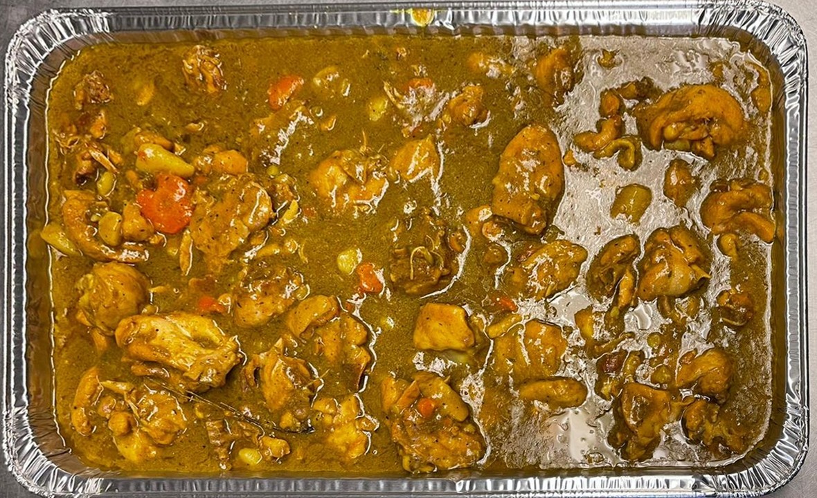 Half Curry Chicken