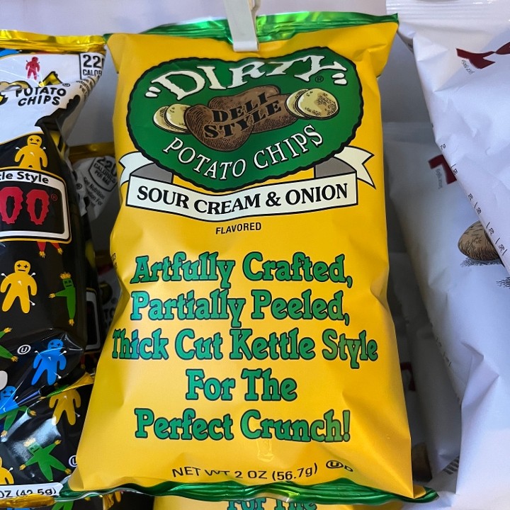 Dirtys 2 oz Sour Cream and Onion Chip