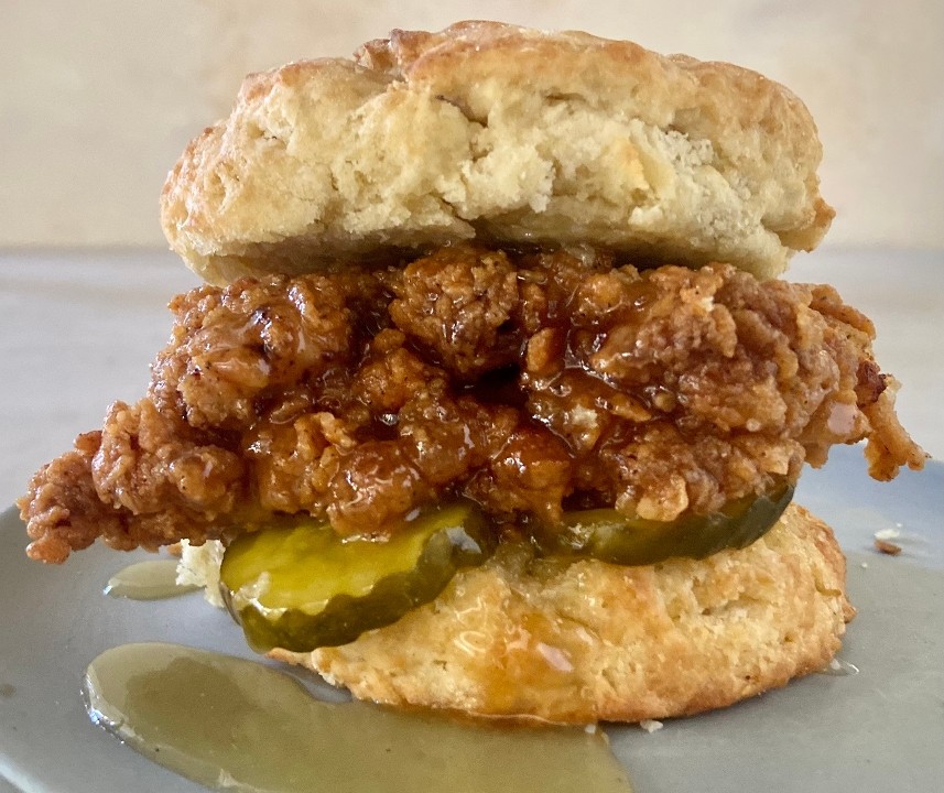 Glori-Fried Chicken Biscuit