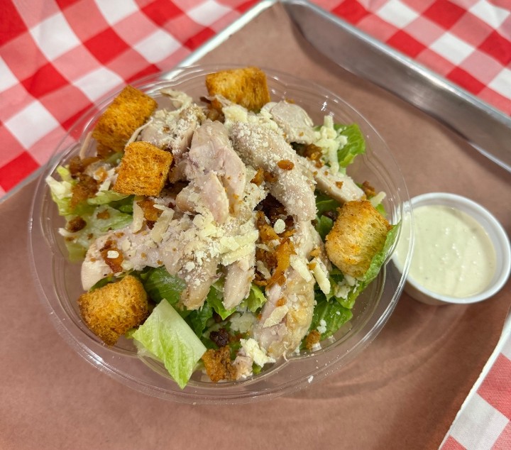 Fried Chicken Caesar Salad