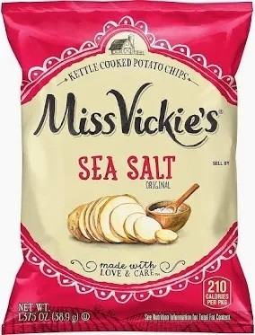 Miss Vickie's Chips - Sea Salt