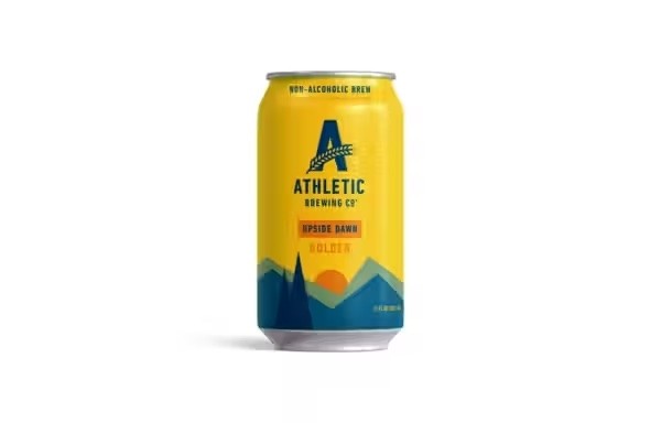 Athletic Brewing Upside Dawn Golden Ale - Non-Alcoholic