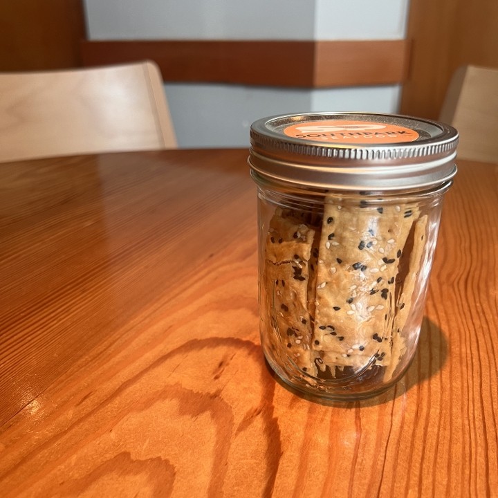 Seeded Crackers - 16oz jar