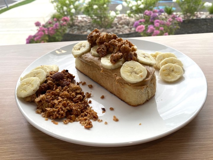 Peanut Butter & Banana Toast