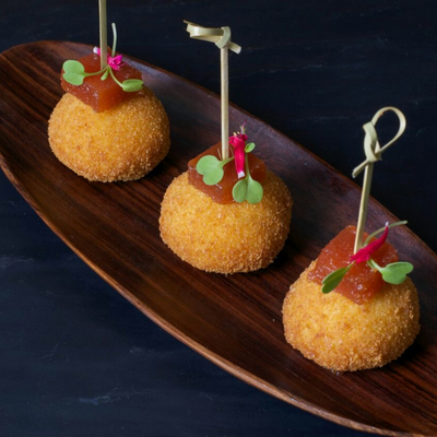 GOAT CHEESE CROQUETTES