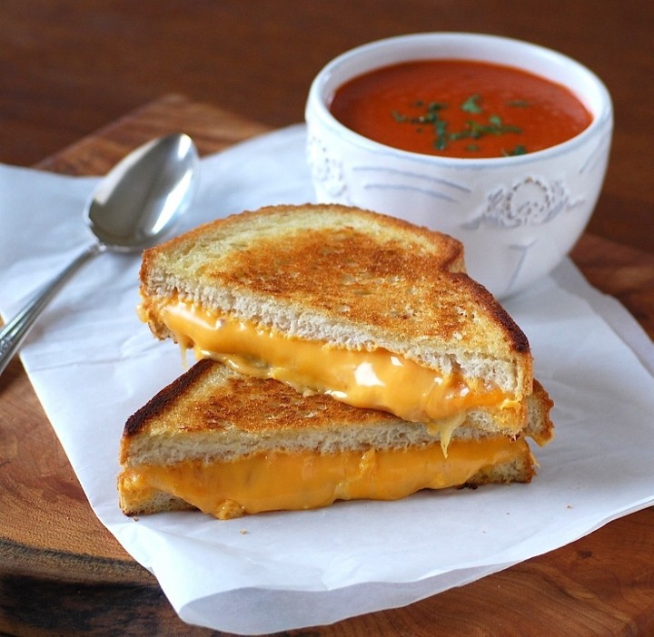 Tangy Sharp Cheddar Melt & Cup of Soup