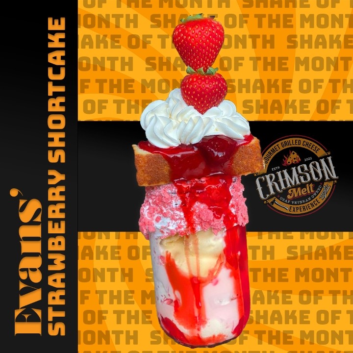 Evans Strawberry Shortcake (Shake of the Month)