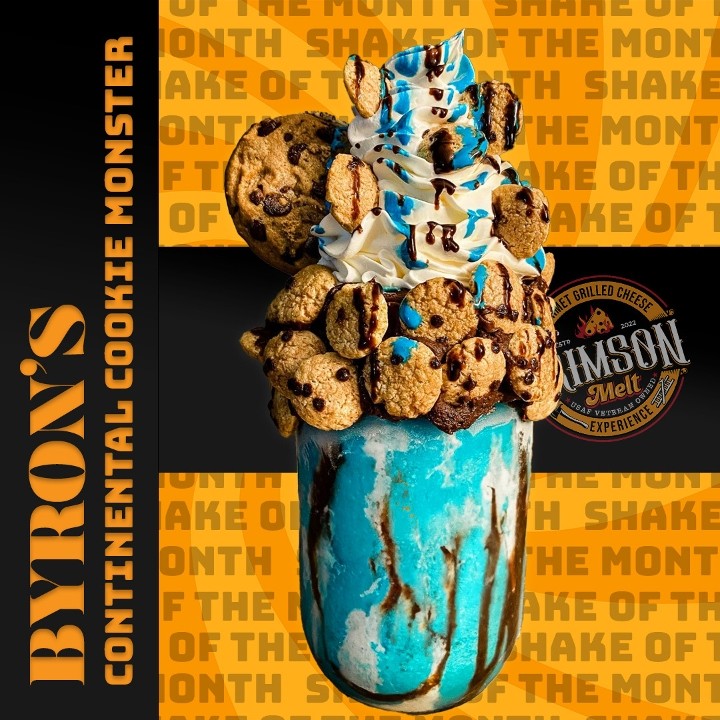 Byrons 7 Continent Cookie Crunch (Shake of the Month)